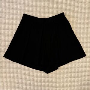 Zara Black Dress Shorts